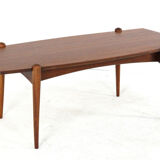 Coffee table 'Bilderdijk' - dutch design - mid century modern in teak
