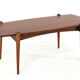 Table basse 'Bilderdijk' - design néerlandais - moderne du milieu du siècle en teck