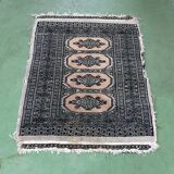 Carpet in wool and silk - hand made 65x90cm