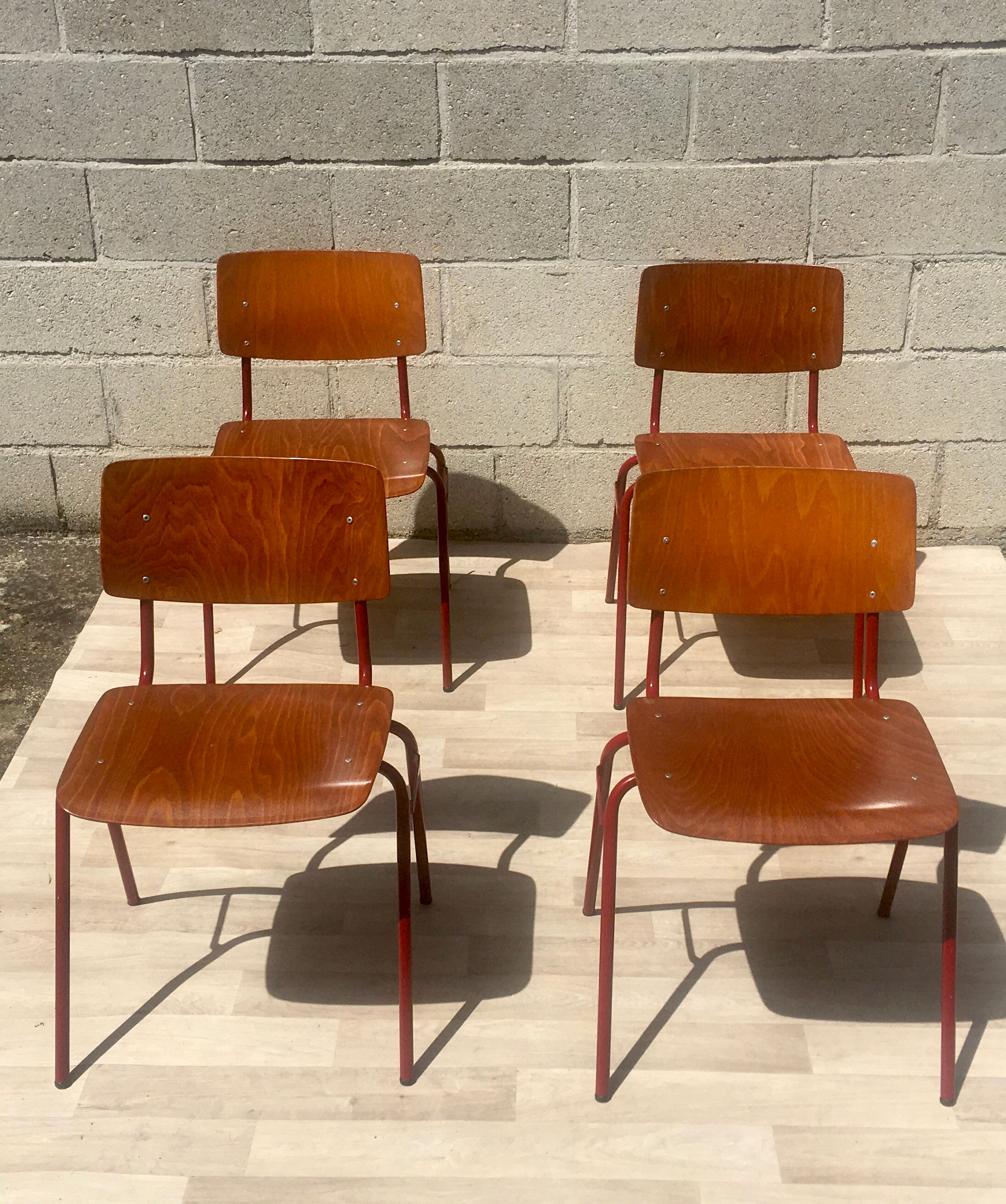 4 vintage chairs Marko Holland