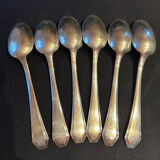 Set of 11 antique place settings – Saglier Frères & Cie, silversmiths in Paris