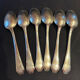 Set of 11 antique place settings – Saglier Frères & Cie, silversmiths in Paris