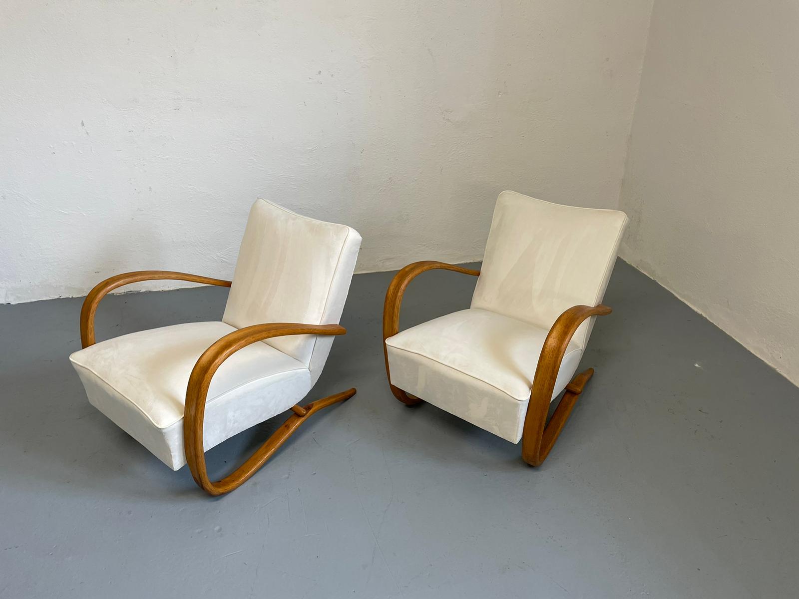 Set of armchairs Halabala H269