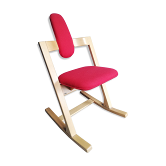 STOKKE ergonomic rocking seat by Peter Opsvik