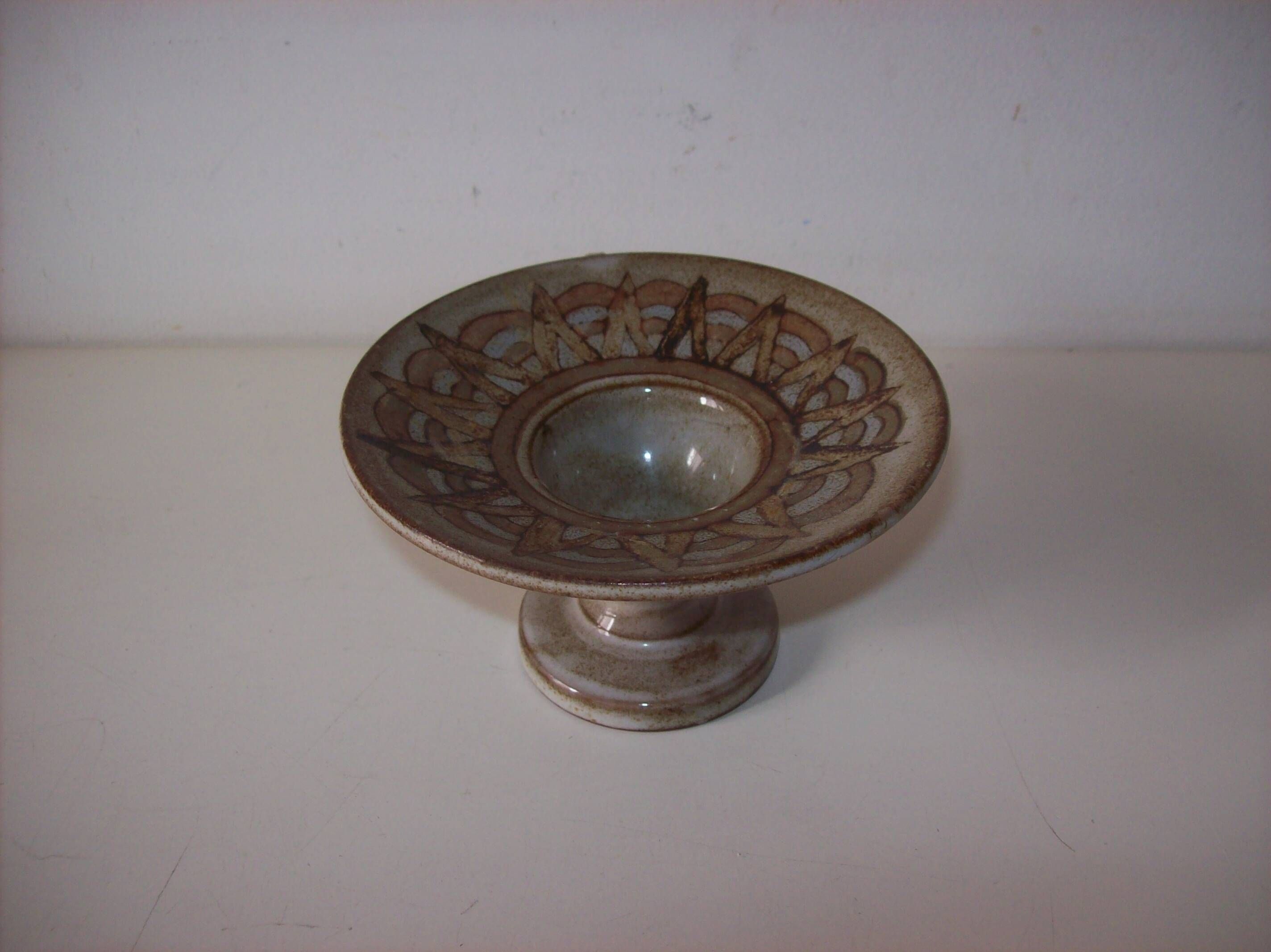 Vintage ceramic candlestick