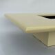 Jean claude mahey laque blanche creme 1970 vintage design coffee table
