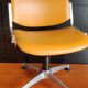 Swivel chair Piretti DSC 106 Anonima Castelli Edition 1970 years