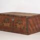 Small antique chest with floral motifs (c.1920)