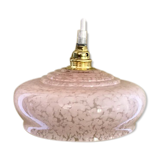 Pink Clichy glass suspension