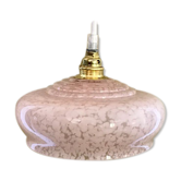 Pink Clichy glass suspension