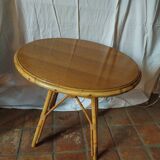 Rattan coffee table