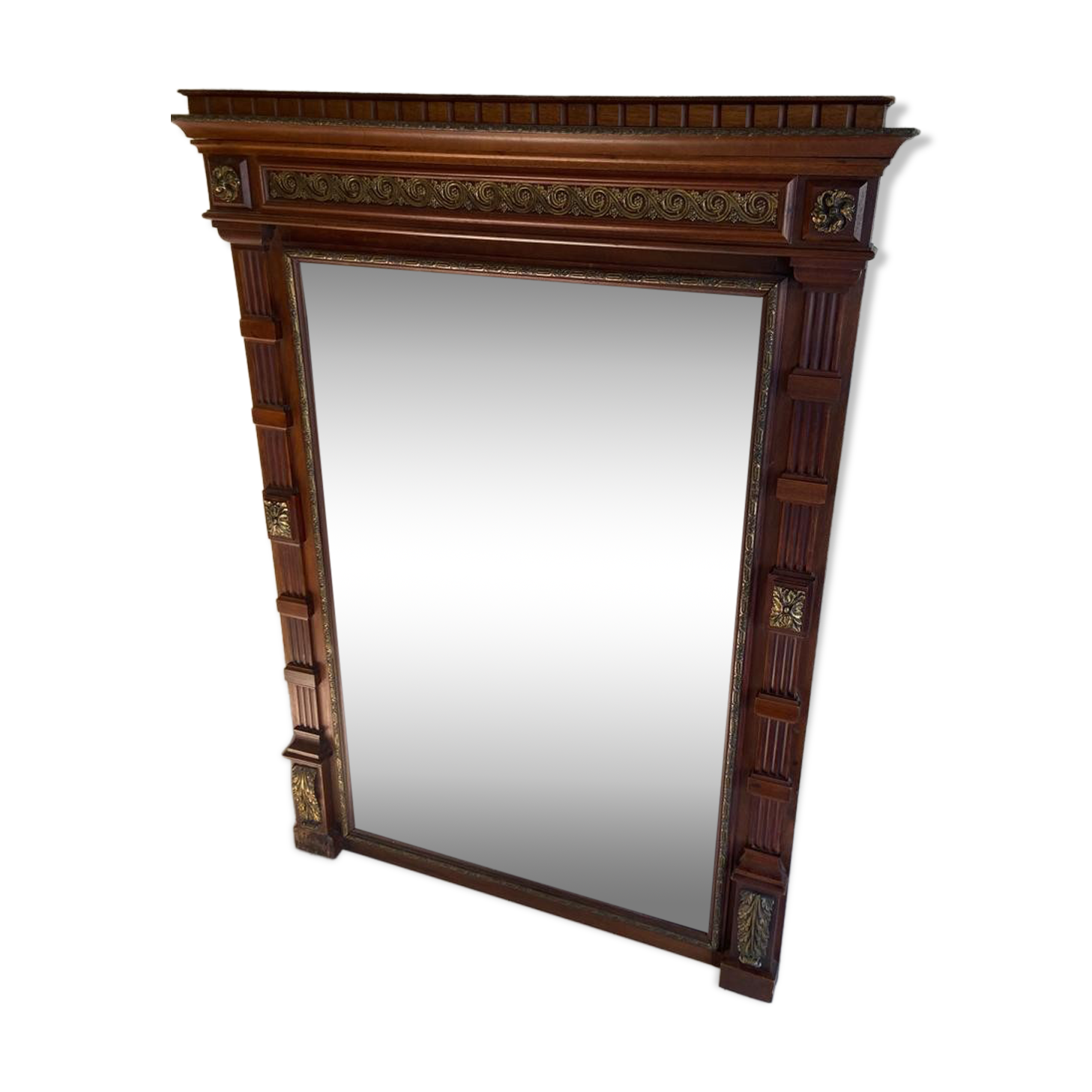 Trumeau style mirror