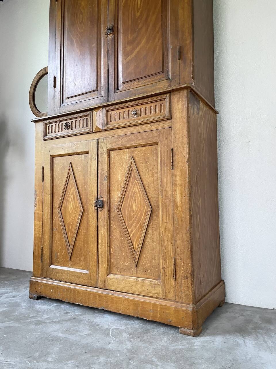 Two-body grocery cabinet, 1900