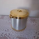 Gold and silver ice cube tray