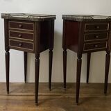 Pair of Louis XVI Style Bedside Tables