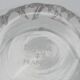 Set of 12 dessert / ice cream bowls in crystal - Daum Nancy France - Circa