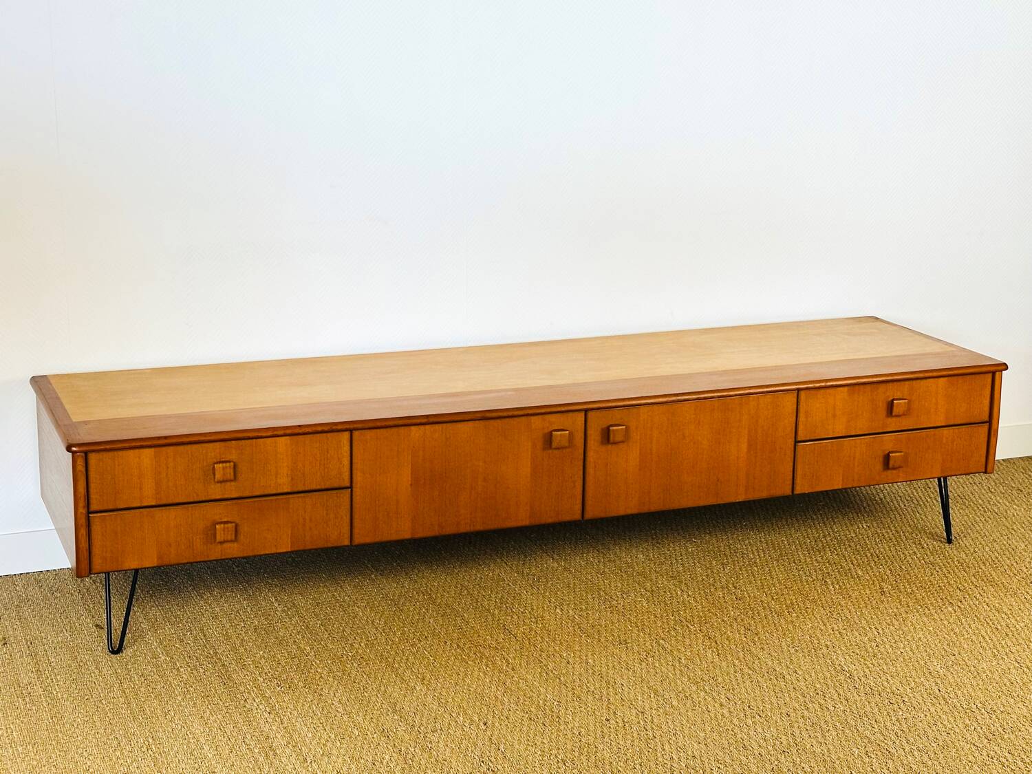 Enfilade scandinave en teck 1960