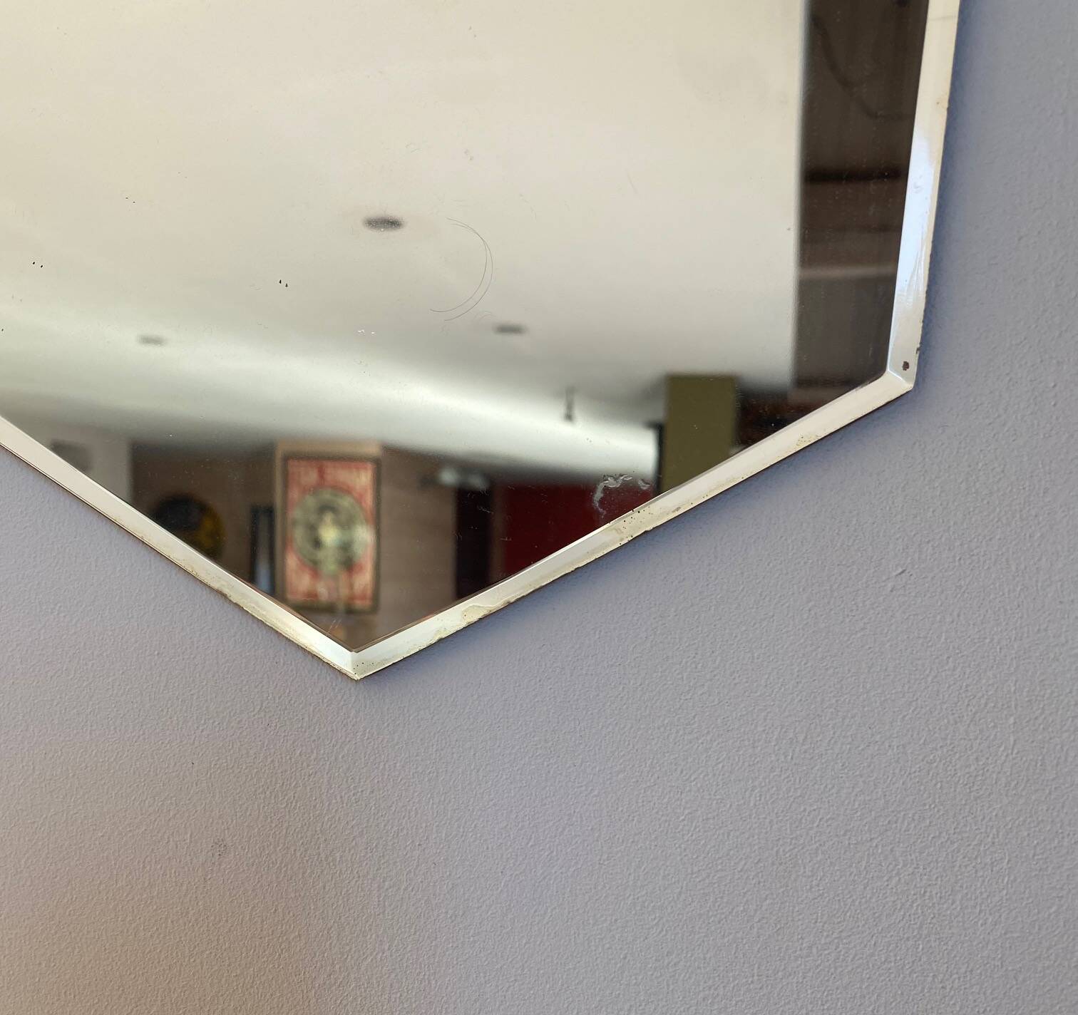 Art Deco Beveled Mirror