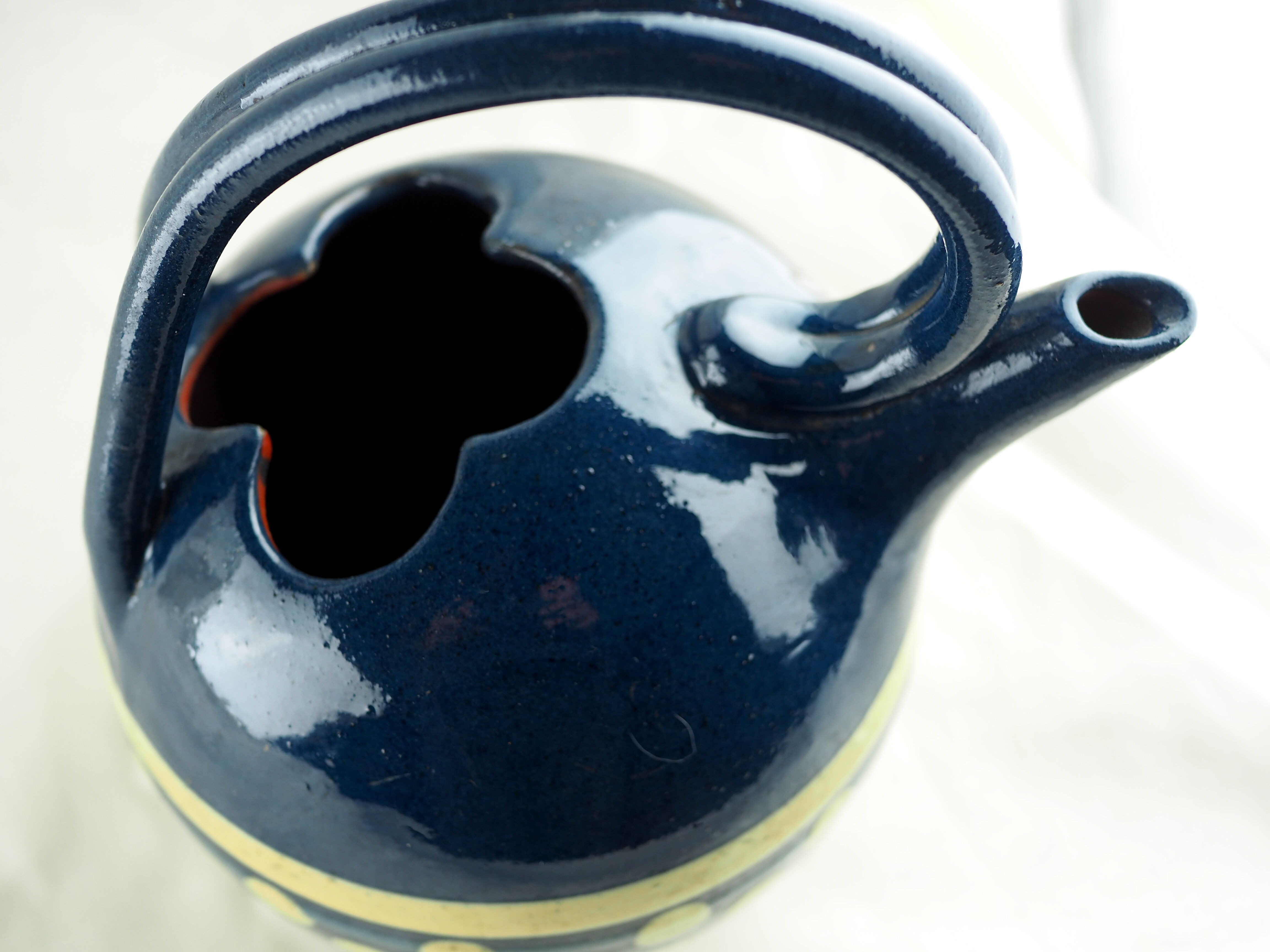 Polka dot pourer - Paul Jacquet - early XXth