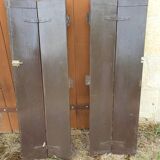 Pair of old shutters