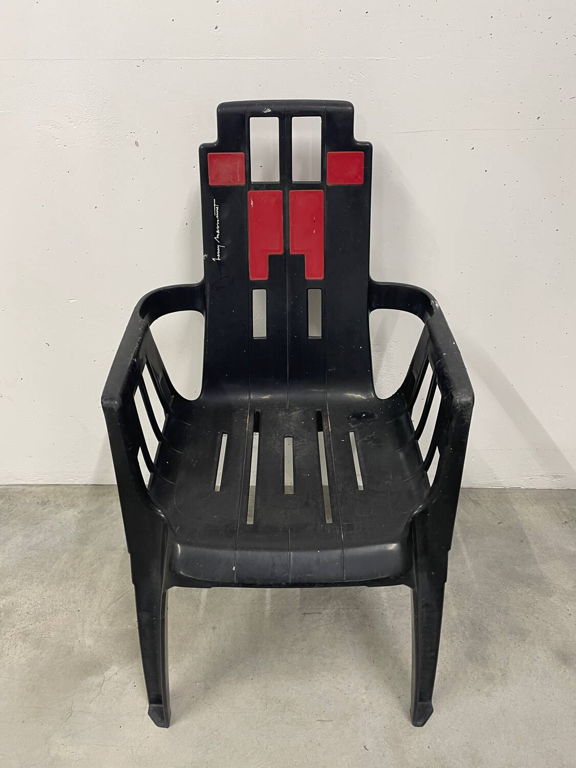 Set of 4 chairs by Pierre Paulin for STAMP France.