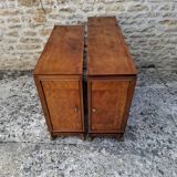 Enfilade vitrée en acajou, 1950