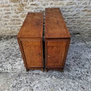 Mahogany glass sideboard, 1950