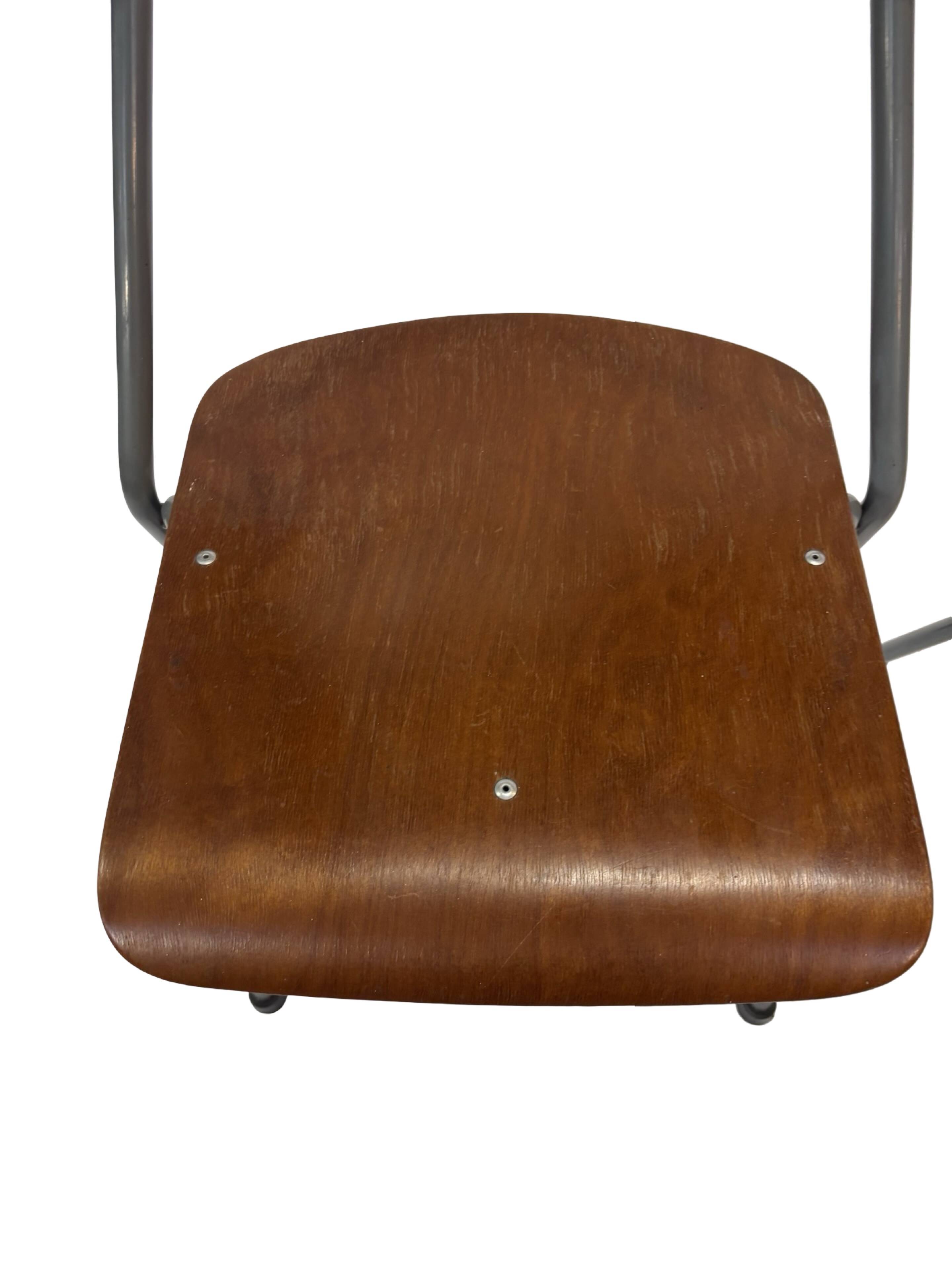 Vintage chair by Ahrend Cirkel 1960s minimalist Dutch design