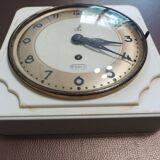 Old Jaz wall clock Mechanical watchmaking Bakelite Glass