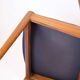 Set of six dining chairs - Model 42 - teak & blue fabric - Kai Kristiansen - Schou Andersen - 1960s