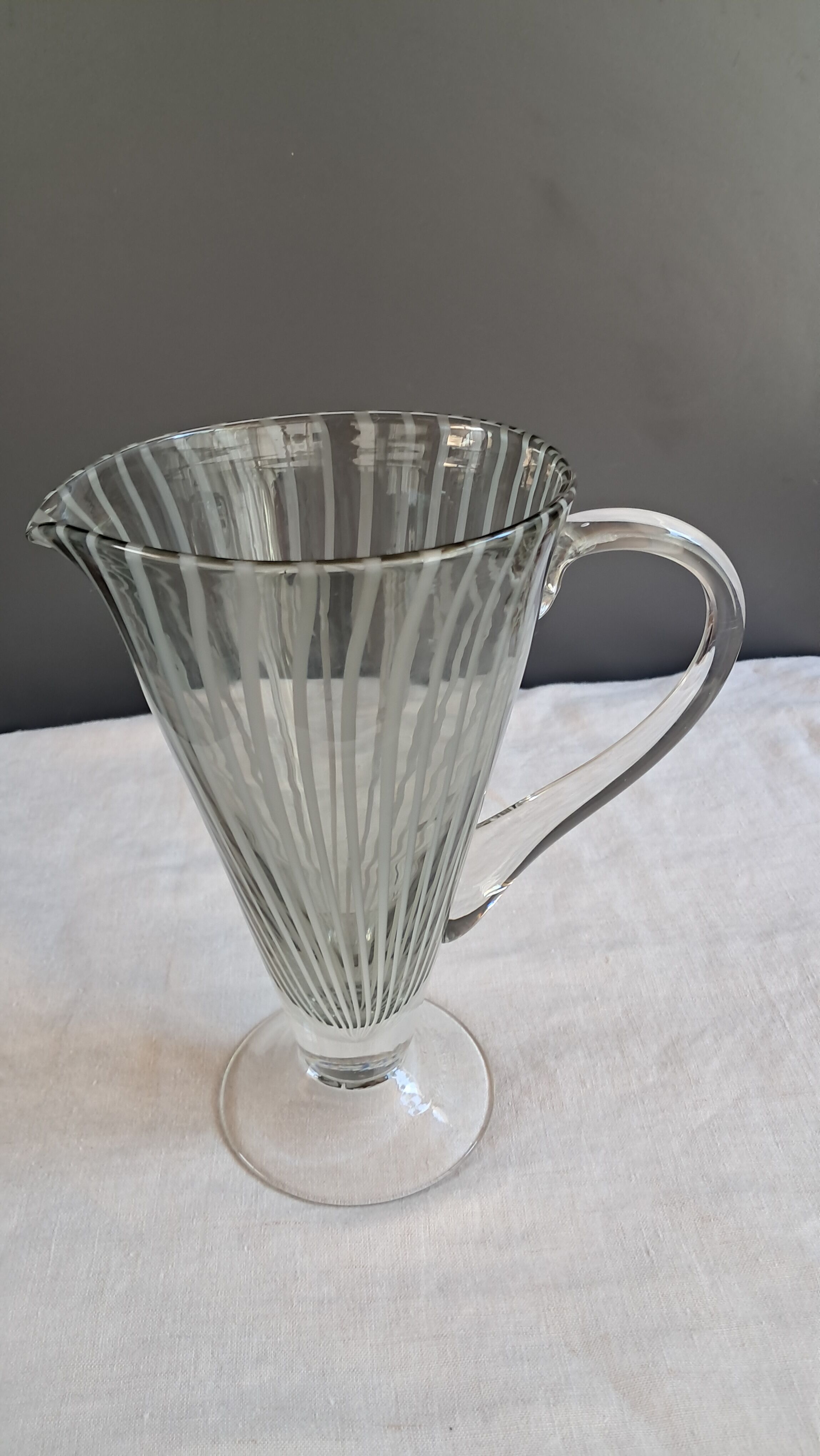 Grand pichet style Murano