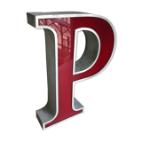 Letter P bright sign