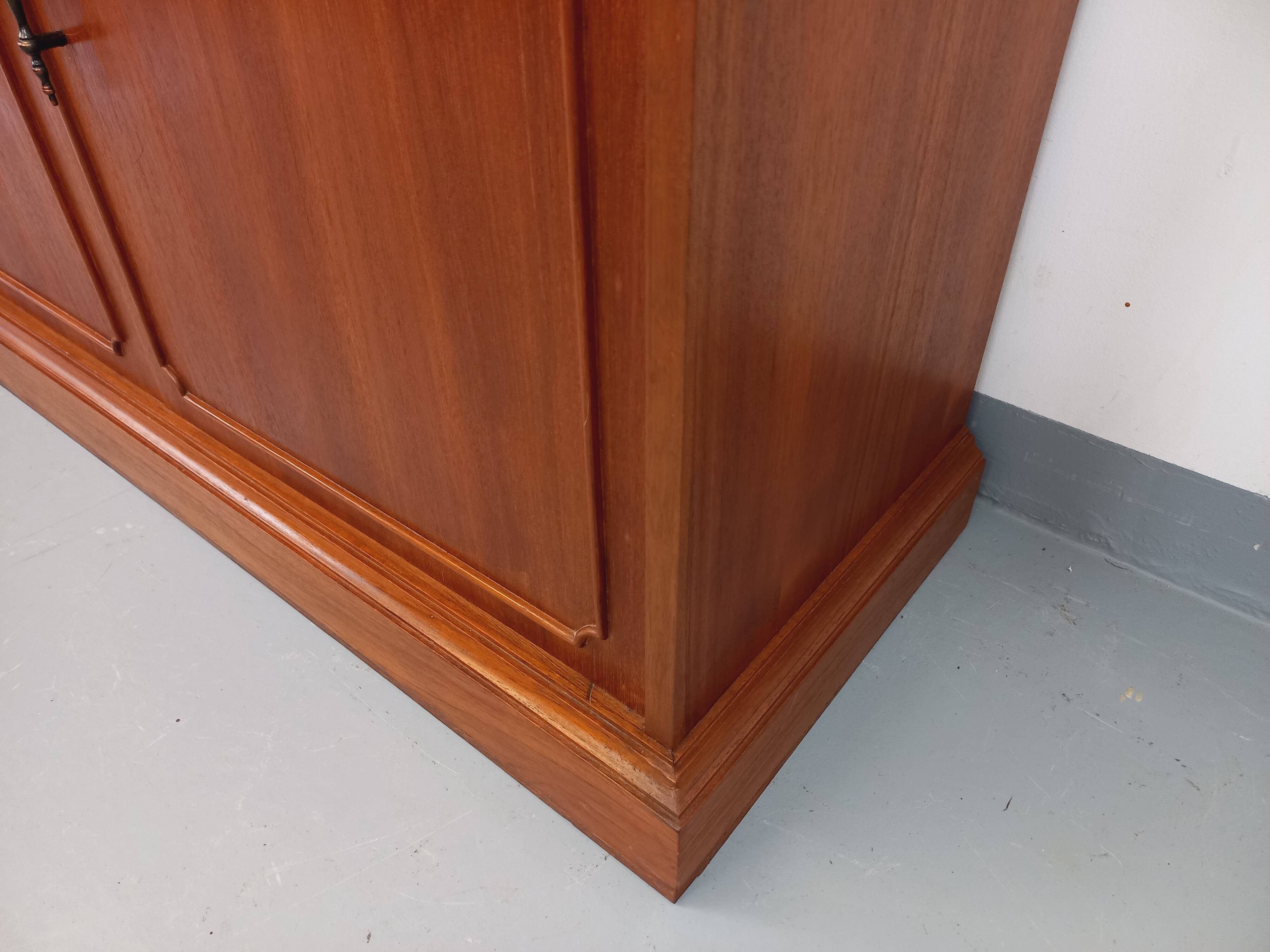 Vintage teak storage bookcase from the 60s