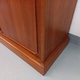 Vintage teak storage bookcase from the 60s