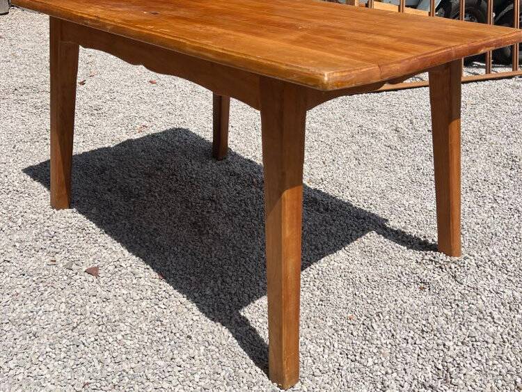 Solid wood kitchen table