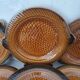 Sarreguemines / 11 earthenware fish-shaped plates
