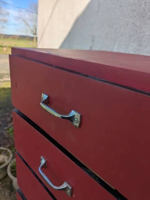 High chest of drawers, tallboy