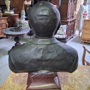 Bust of Jean-Baptiste Dujardin in bronze – Signed Parmer Fecit – 1889