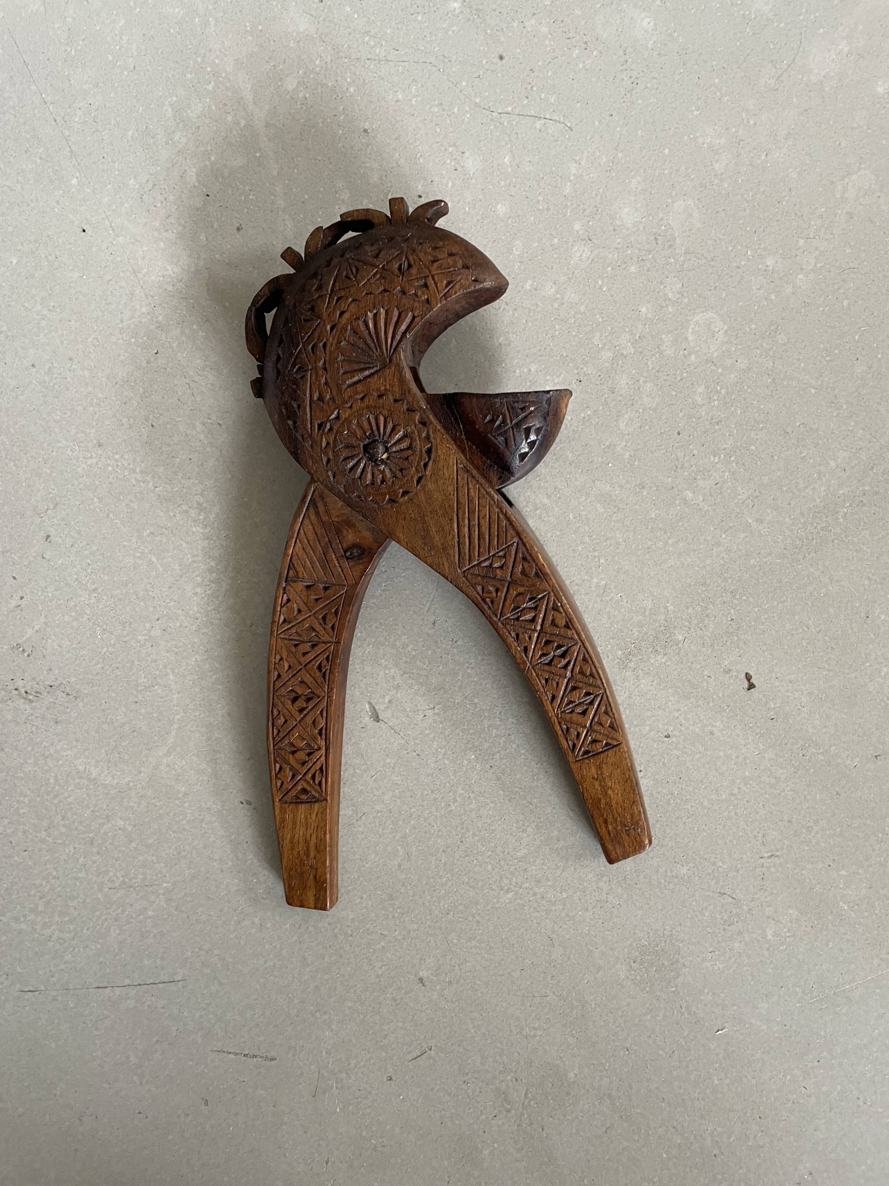 Old wooden nutcracker / Folk art