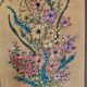 Thérèse Hémery - Painting with diamond glass - Bouquet