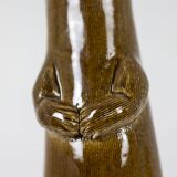 Valérie Courtet, Otter in chamotte and enameled stoneware. Contemporary work