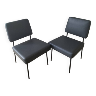 Paire de fauteuils hollandais années 60 - vintage design