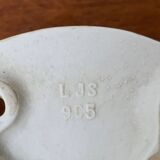 Ceiling or wall lamp Erdbeere in German glass from the mid-century by Wilhelm Wagenfeld for Lindner.