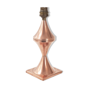 Lampe en cuivre massif vintage