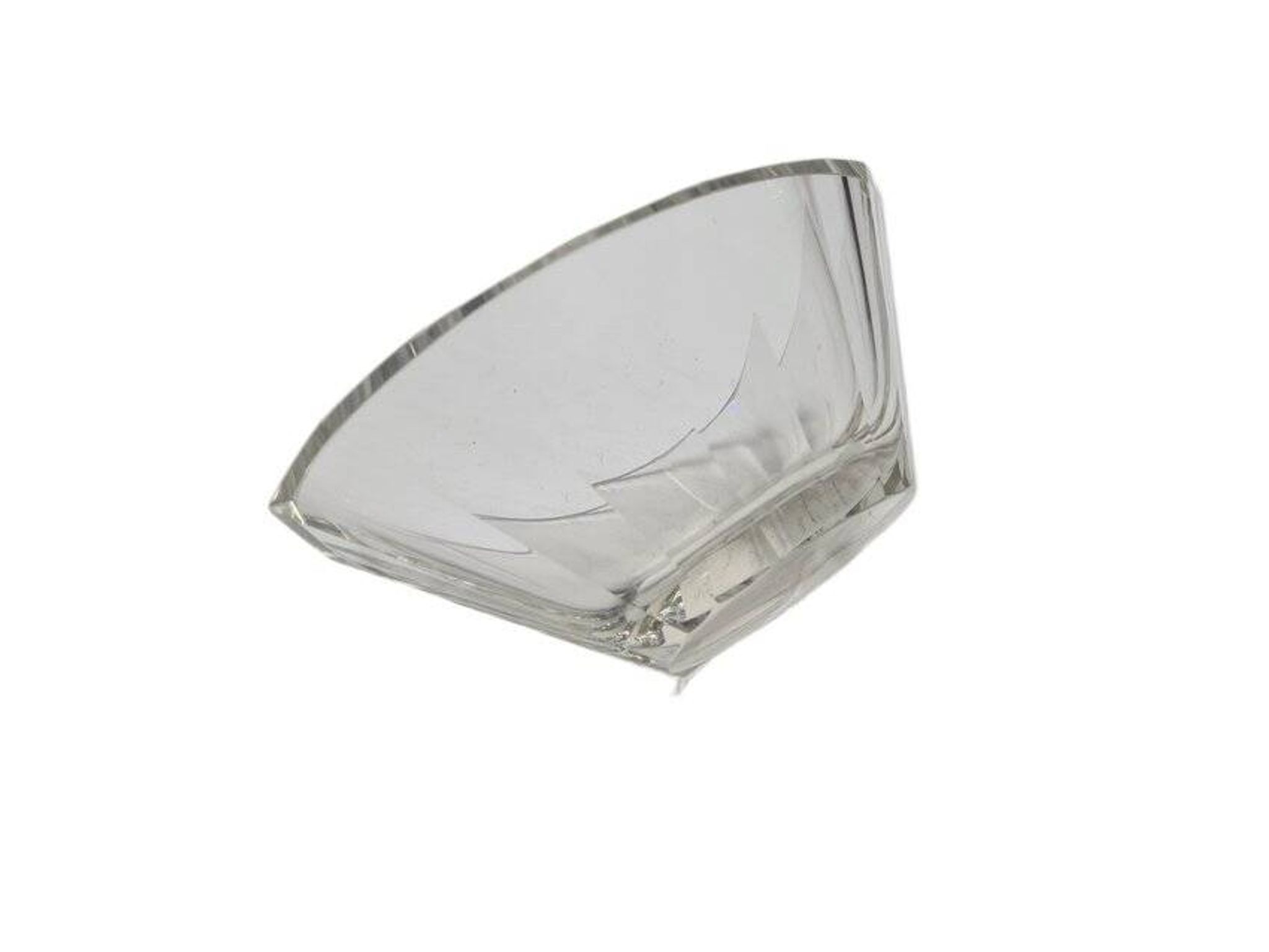 Jardinière transparente Art Déco de Moser, années 1930