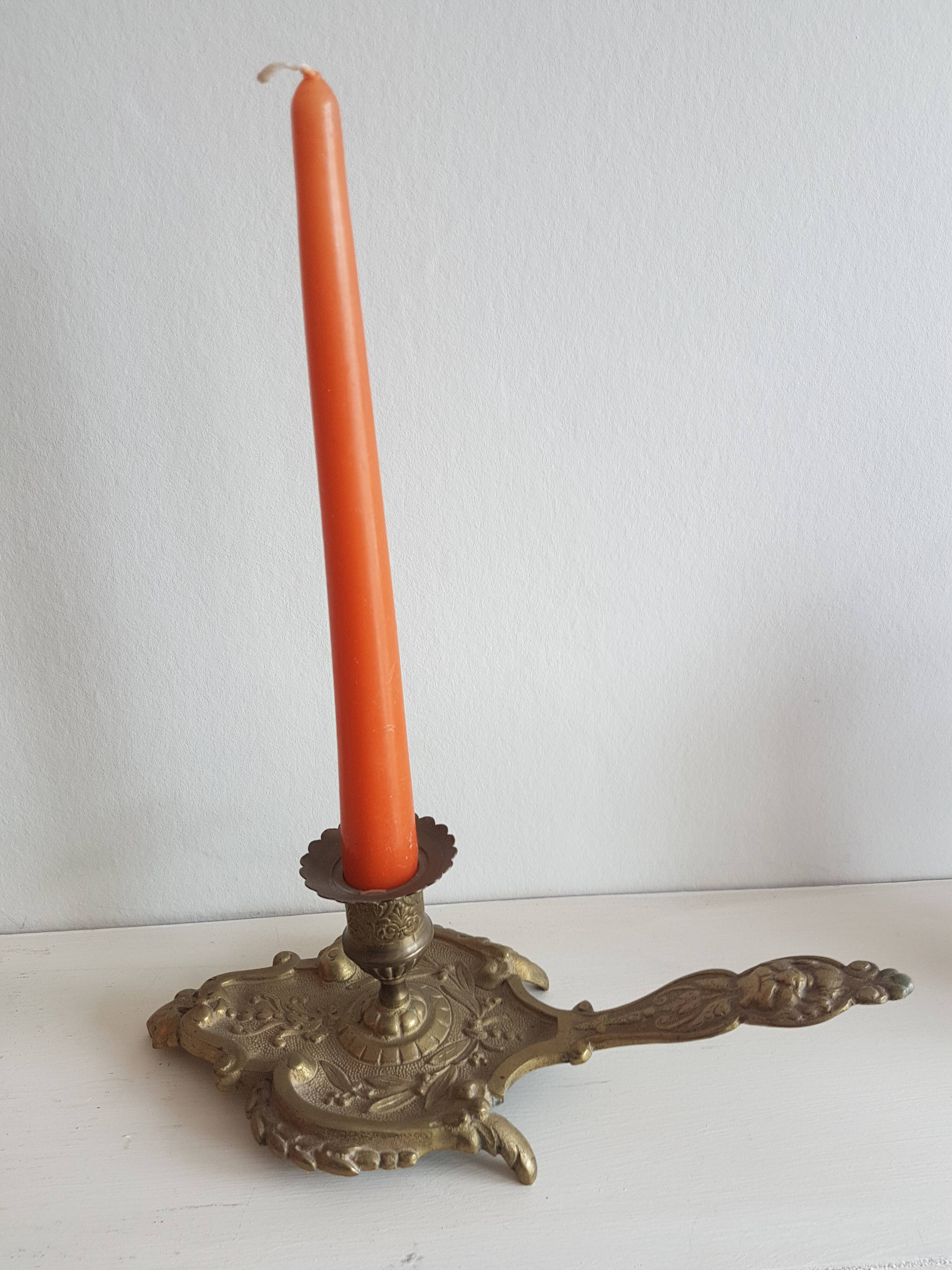 Brass candlestick