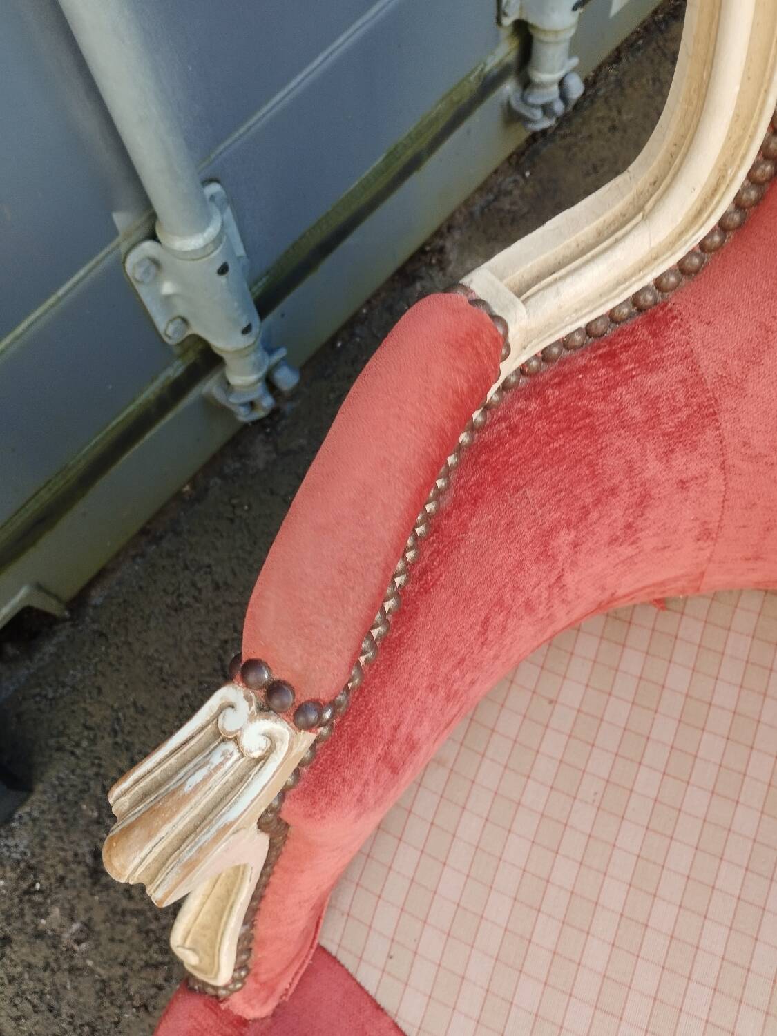 Pair of old Louis XV style armchairs