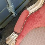 Paire de fauteuils anciens style Louis XV