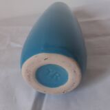 YR turquoise blue vase