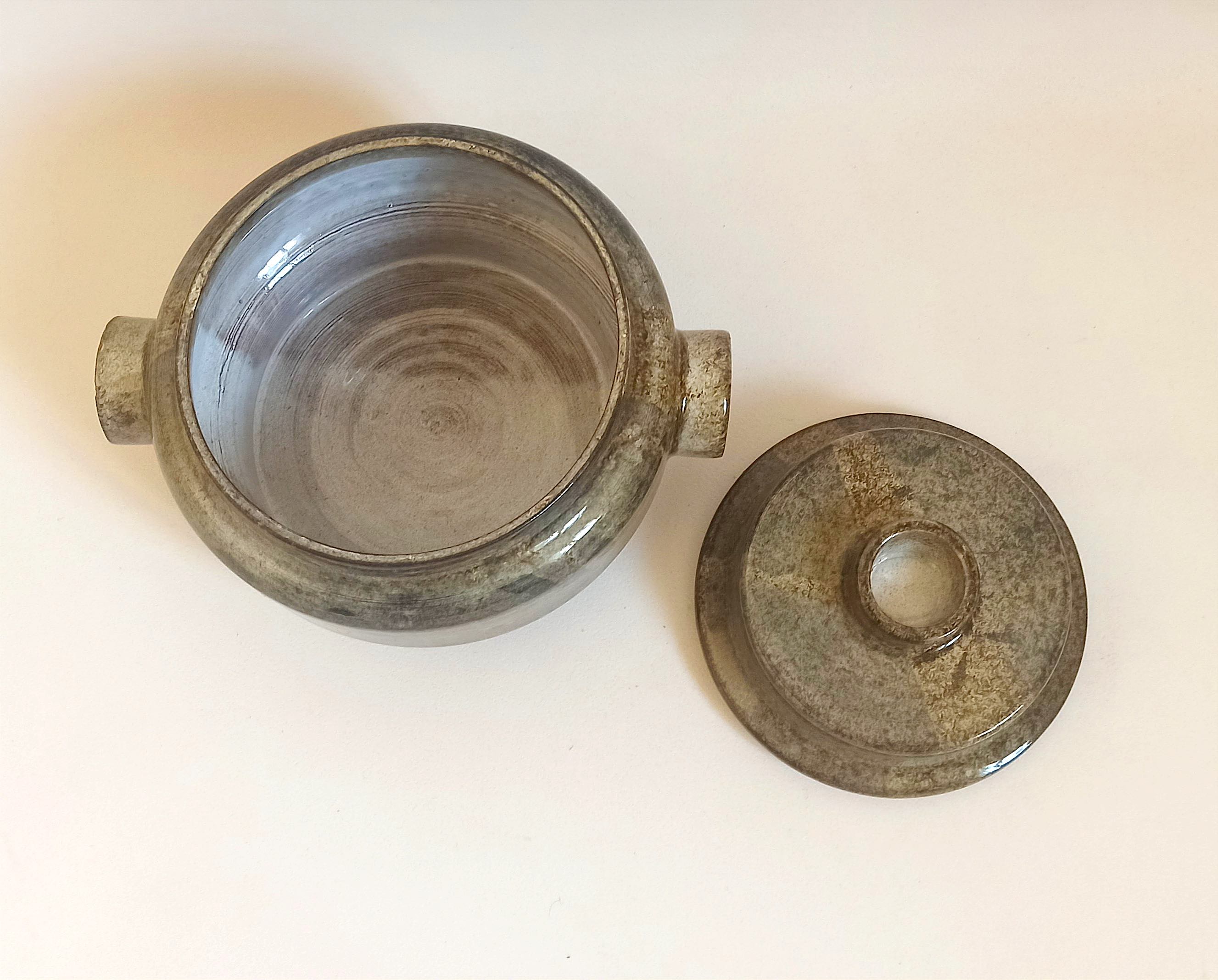 Ceramic biscuit tin 70s